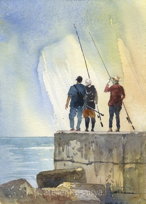釣り人たち